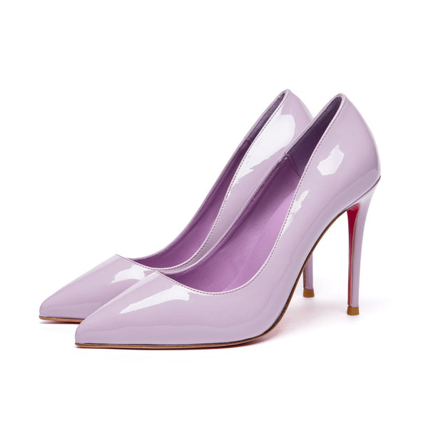 TAYA 100 Pumps in Lila von Giaro – Ansicht 2