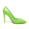 TAYA 100 Pumps in Neongelb von Giaro