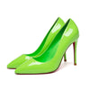 TAYA 100 Pumps in Neongelb von Giaro – Ansicht 2