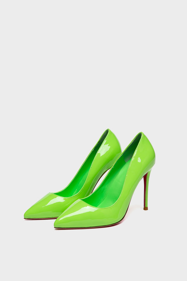 TAYA 100 Pumps in Neongelb von Giaro – Ansicht 12