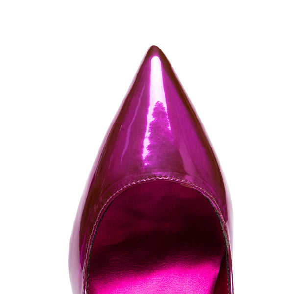 TAYA 100 Pumps in Fuchsia Metallic von Giaro – Ansicht 4