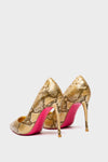 TAYA 100 Pumps in Python Gold von Giaro – Ansicht 10