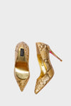 TAYA 100 Pumps in Python Gold von Giaro – Ansicht 12
