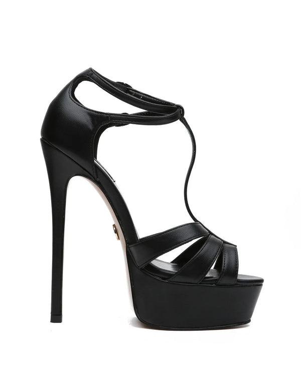 Giaro KARELESS Black Matte SandalenSALE