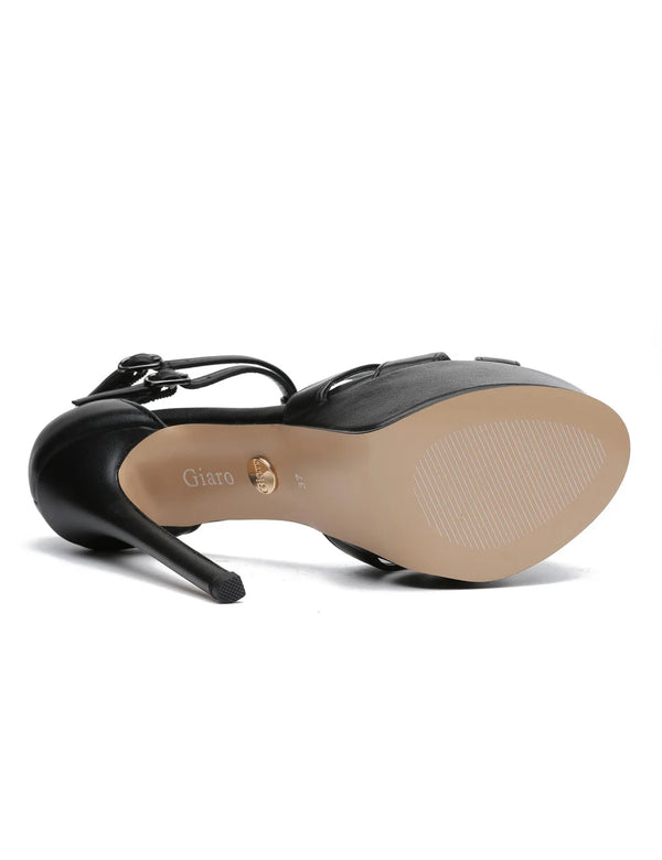 Giaro KARELESS Black Matte SandalenSALE