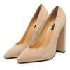 Pumps ALINA Beige Velour von Giaro – Ansicht 8