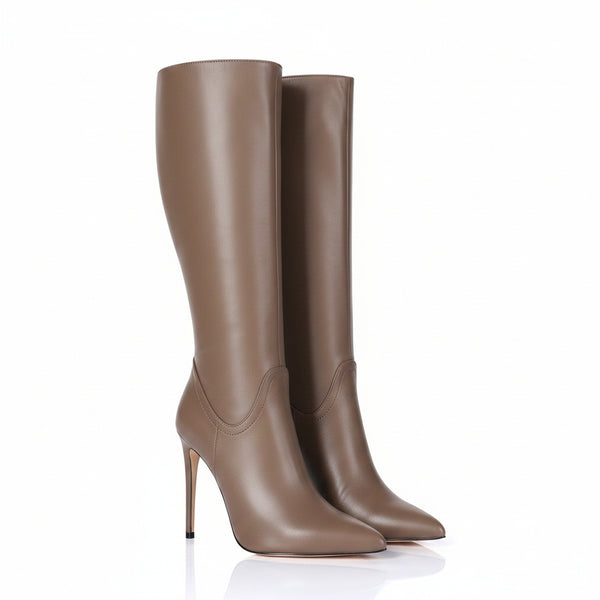 Stiefel MILA Taupe Matt von Giaro – Ansicht 6