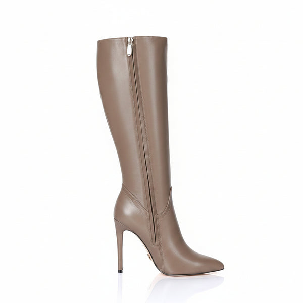 Stiefel MILA Taupe Matt von Giaro – Ansicht 4