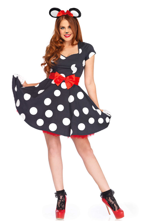 Mini Maus Kostüm schwarz weiss | Leg Avenue SALE