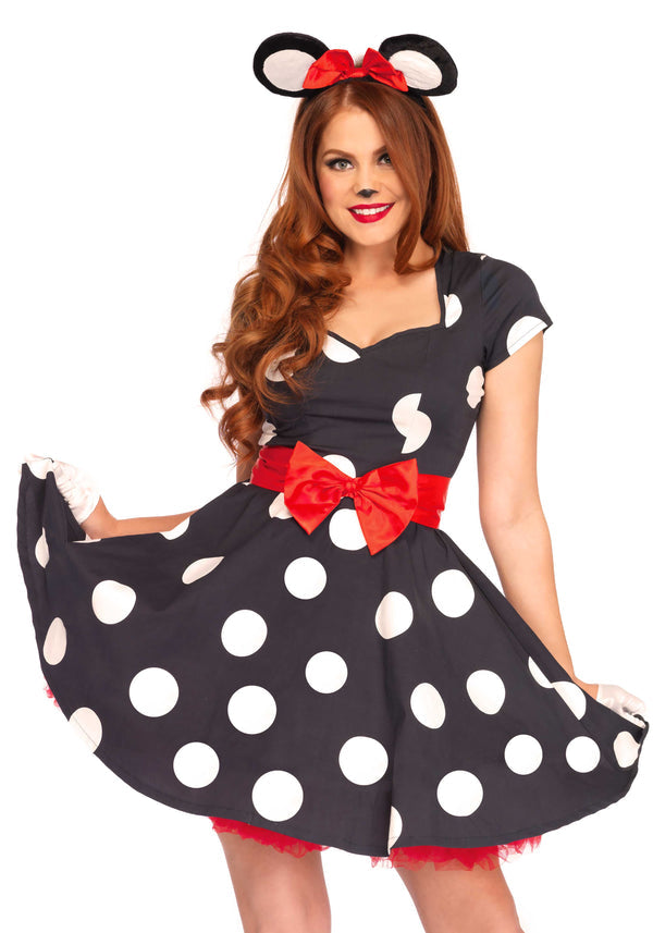 Mini Maus Kostüm schwarz weiss | Leg Avenue SALE
