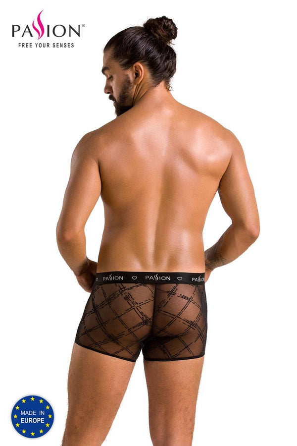 Herren Netz-Shorts mit breitem Gummibund und Logo-Aufdruck | Passion Menswear