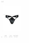 Herren String mit Metallring und Gummibändern aus Wetlook | Passion Menswear