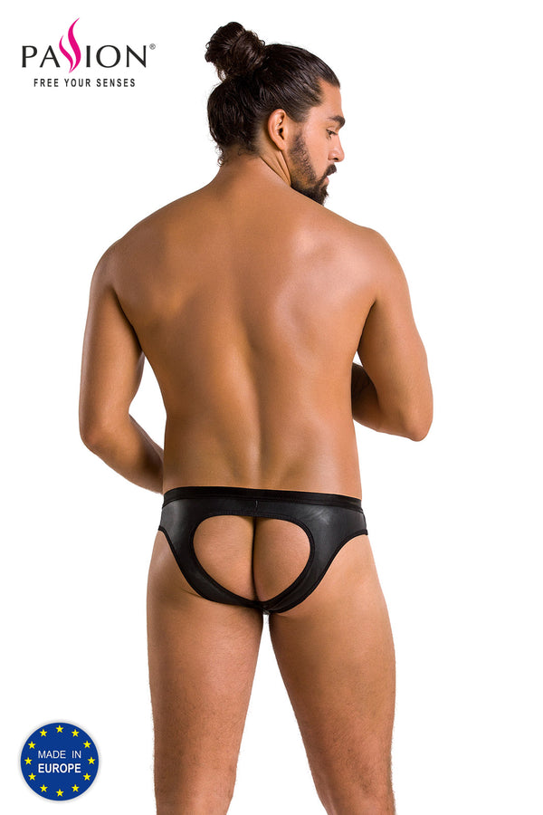 Männer Slip ouvert mit Metallring und Gummibändern | Passion Menswear