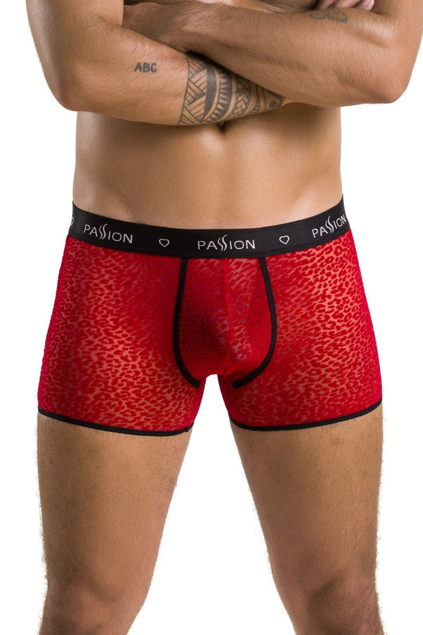 Herren Netz-Shorts mit Samtflock und breitem Gummibund | Passion Menswear