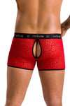 Herren Netz-Shorts mit Samtflock und breitem Gummibund | Passion Menswear