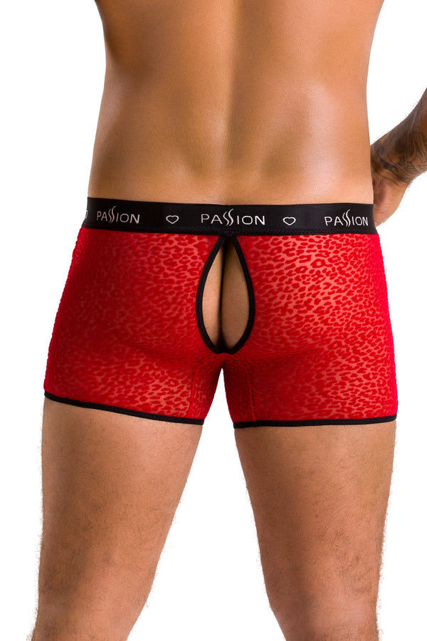 Herren Netz-Shorts mit Samtflock und breitem Gummibund | Passion Menswear