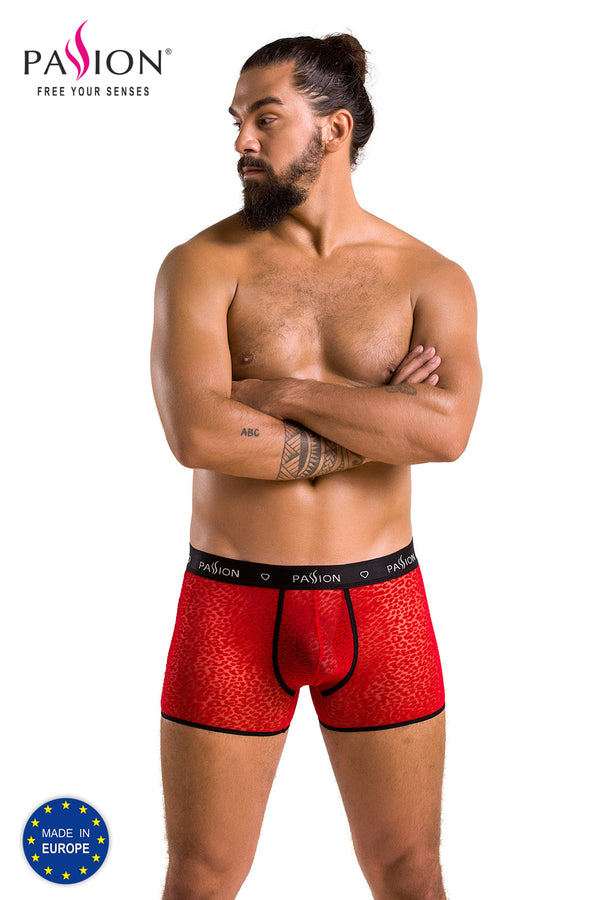 Herren Netz-Shorts mit Samtflock und breitem Gummibund | Passion Menswear