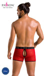 Herren Netz-Shorts mit Samtflock und breitem Gummibund | Passion Menswear