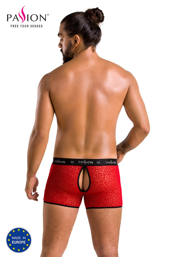 Herren Netz-Shorts mit Samtflock und breitem Gummibund | Passion Menswear