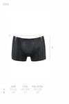 Herren Shorts aus matter Kunstleder mit seitlichen Reißverschluss | Passion Menswear