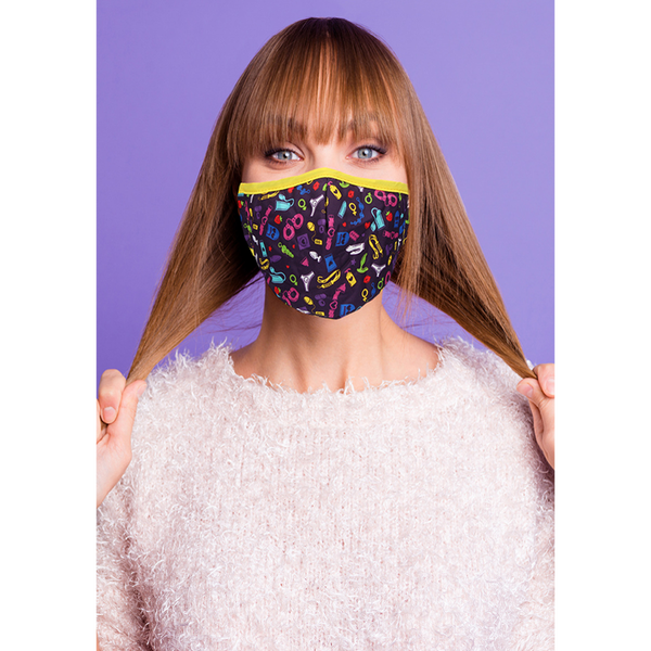 Buntes erotisches Modeaccessoire für geheimnisvolle Momente von Masks by Shots – Ansicht 4