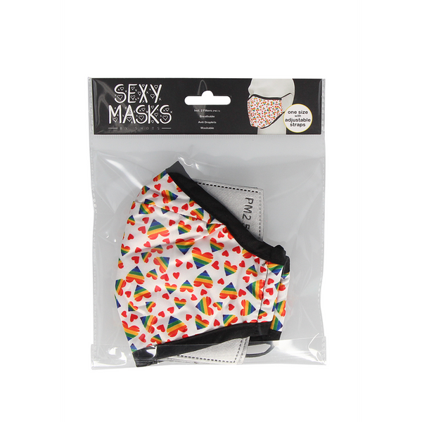 Buntes aufregendes Mode Accessoire für verlockende Clubnächte von Masks by Shots – Ansicht 2