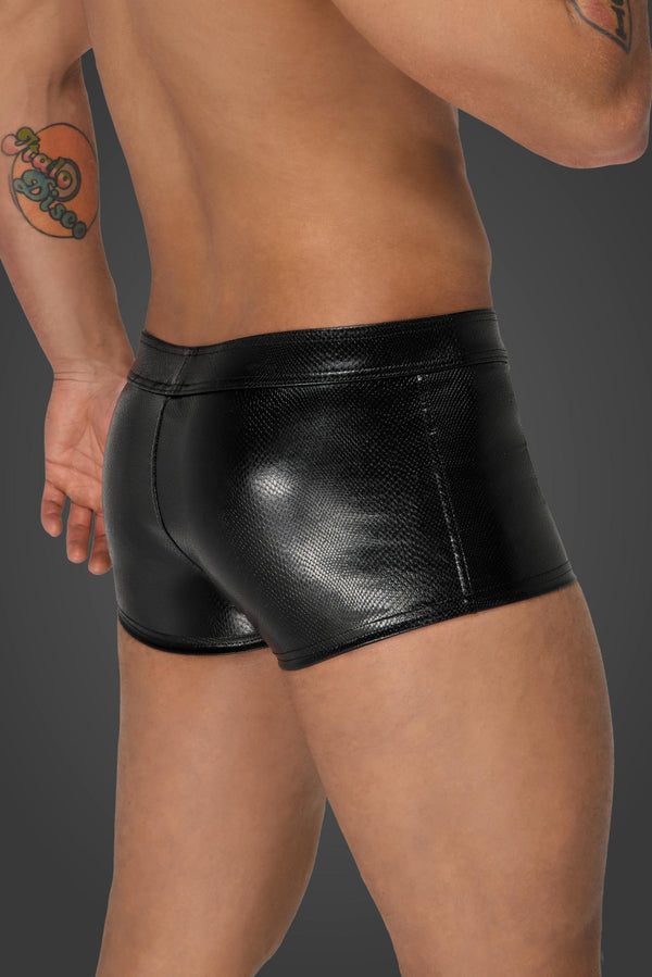 Wetlook Herren Shorts mit Reißverschluss | Noir Handmade Men
