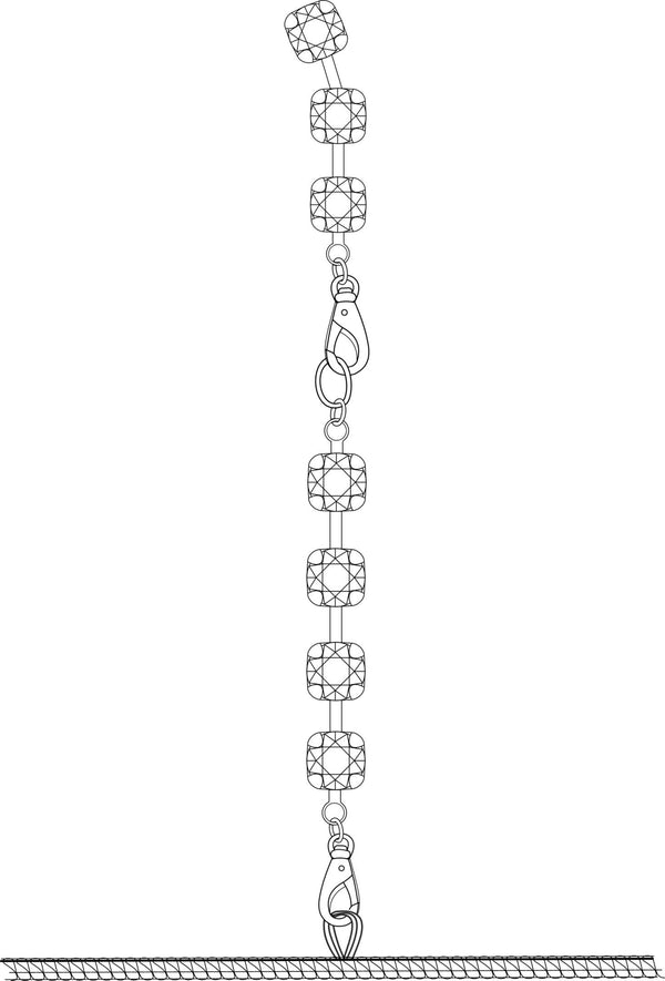 Wetlook Jumpsuit mit Rückenkettendetail und 2-Wege-Reißverschluss | Noir Handmade