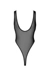 String-Body mit feinmaschiger Netzstruktur und eleganter Passform | Noir Handmade