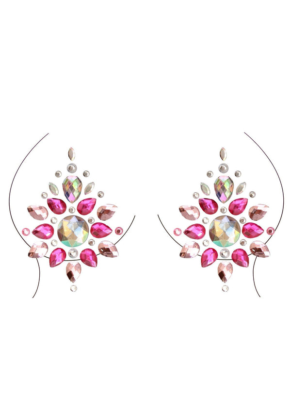 Phoenix Nipple Juwelen Sticker Aufkleber mehrfarbig | Leg Avenue