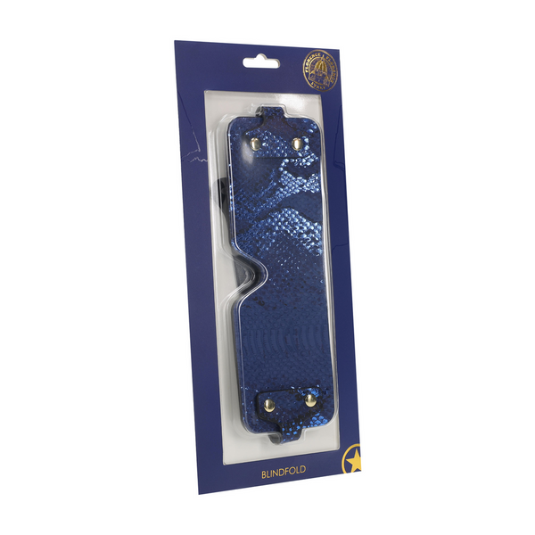 Blaues sündiges Augenmasken Accessoire für prickelnde Vorfreude von Ouch! by Shots – Ansicht 2