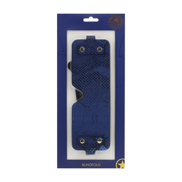 Blaues sündiges Augenmasken Accessoire für prickelnde Vorfreude von Ouch! by Shots – Ansicht 4