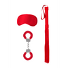 Rotes vierteiliges Accessoire Set für kreative Rollenspiele von Ouch! by Shots – Ansicht 4