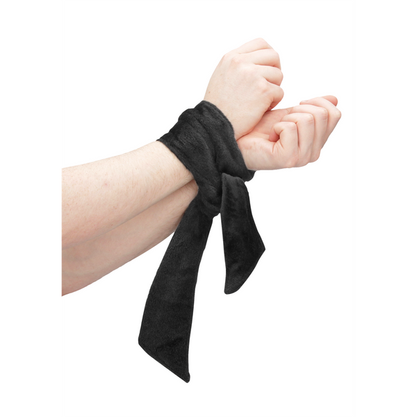 Schwarzes elegantes Satinband für sinnliche Momente und kreative Akzente von Ouch! by Shots – Ansicht 5