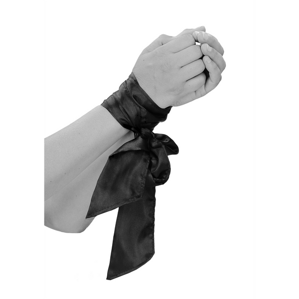 Schwarzes elegantes Seidenband für modische Akzente und zeitlosen Stil von Ouch! by Shots – Ansicht 6