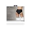 Schwarze stilvolle Slip Boxer für aufregende und intensive Abenteuer von Ouch! by Shots – Ansicht 4