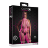 Pinker verführerischer Neon Bodystocking mit offenem Schritt von Ouch! by Shots – Ansicht 9