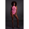 Pinkes verführerisches Neon Body mit Halterneck Design von Ouch! by Shots – Ansicht 4