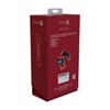 Rote verstellbare Manschetten mit modischem Metallfinish von Ouch! by Shots – Ansicht 3