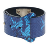 Blaues glanzvolles Accessoire mit edlen schimmernden Metallakzenten von Ouch! by Shots – Ansicht 5