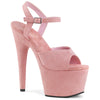 ADORE-709FS Plateau Sandaletten Baby Pink von Pleaser