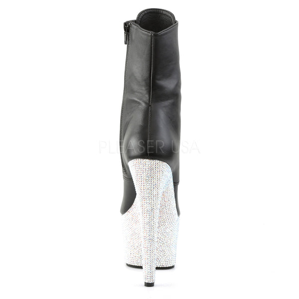 BEJEWELED-1020-7 Plateau Stiefeletten - Schwarz von Pleaser – Ansicht 4
