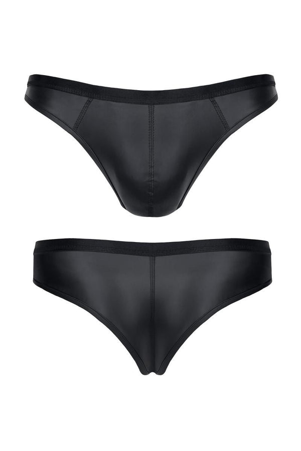 Wetlook-Herren-Slip mit Netz-Einsatz | Regnes Fetish Planet