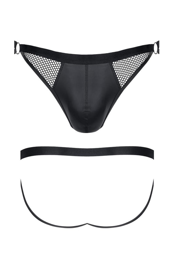 Wetlook Herren Netz-Slip mit breitem Gummibund | Regnes Fetish Planet