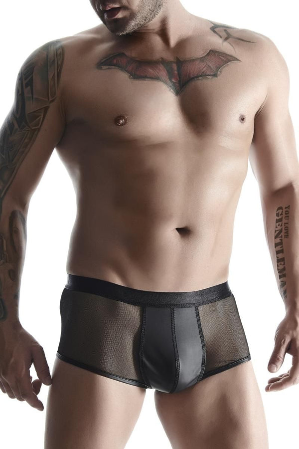Elastische Herren-Shorty mit breitem Bund | Regnes Fetish Planet