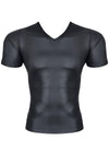 Wetlook T-Shirt aus dehnbarem, mattem Material - Clubwear | Regnes Fetish Planet