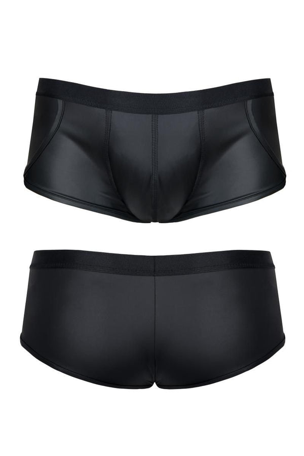 Wetlook Shorts mit Tasche und breitem Bund | Regnes Fetish Planet