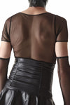 Transparentes Netz-Shirt mit eng anliegender Passform | Regnes Fetish Planet