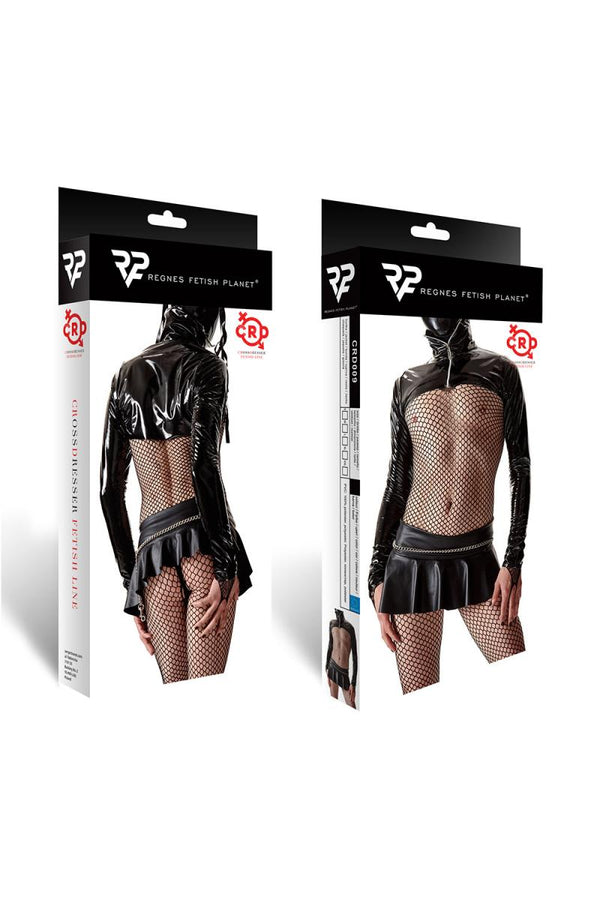 PVC Jacke mit Reißverschluss | Regnes Fetish Planet