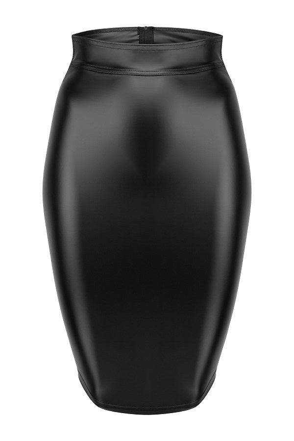 Sexy Rock mit Powerwetlook schwarz_88739.jpg